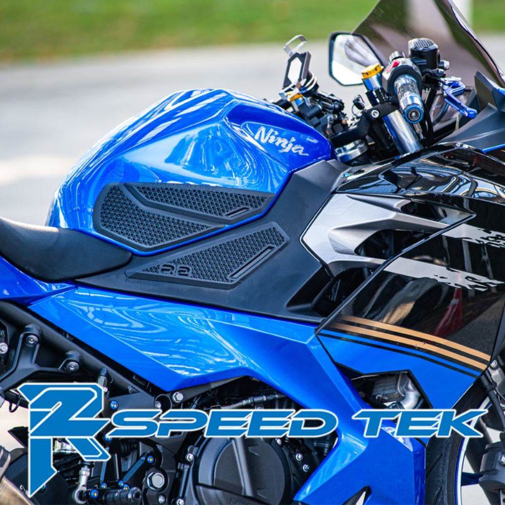 R2 SpeedTek アールツースピードテック TP 3Dプリントタンクパッド Ninja400 NINJA400 KAWASAKI カワサキ ニーグリップパッド タンク関連 外装