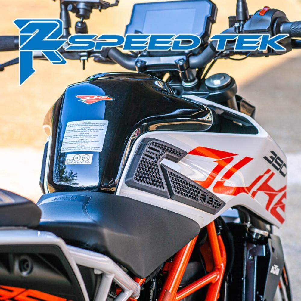 R2 SpeedTek アールツースピードテック TP 3Dプリントタンクパッド 250/390 Duke 390DUKE 250DUKE KTM ニーグリップパッド タンク関連 外装