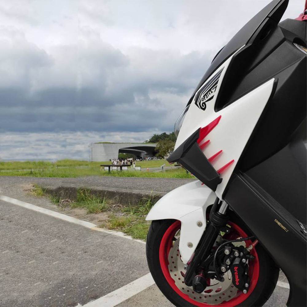 R2 SpeedTek アールツースピードテック SWLF サイドウイングレットキット Beast claw特別仕様 X-FORCE FORCE YAMAHA ヤマハ スポイラー・ウイング 外装 ビーストクローカラー：デビルグリーン