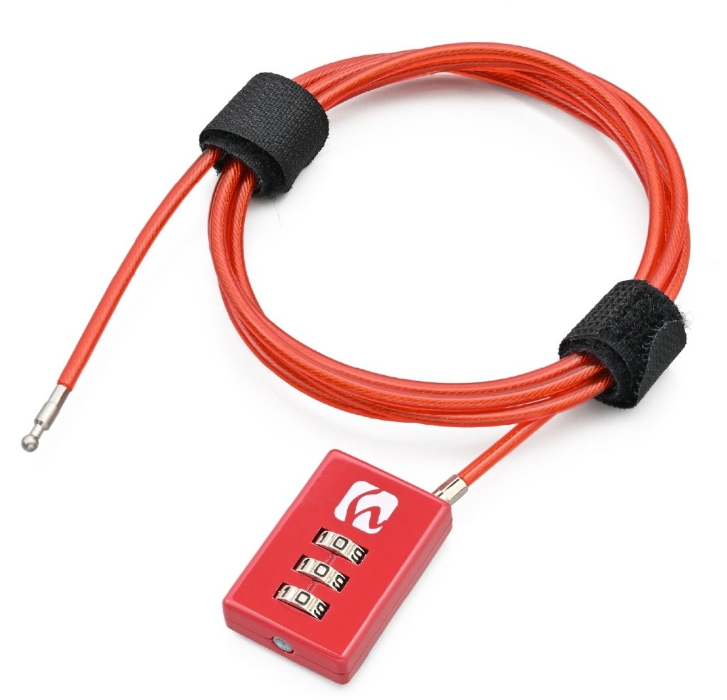 HenlyBegins ヘンリービギンズ コンパクトダイヤルロック ワイヤーロック 保管・盗難防止用品