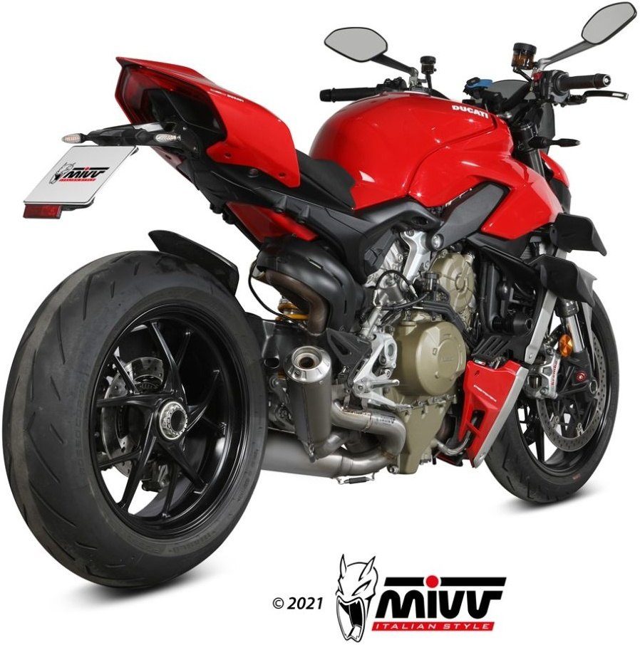 MIVV ミヴ X-M1 スリップオンマフラー STREETFIGHTER V4 DUCATI ドゥカティ マフラー