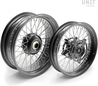 UNIT GARAGE ユニットガレージ Unit Garage Pair of spoked wheels NineT 48M6 | 1656_tubeless R nineT Racer BMW ホイール ホイール関連 足回り