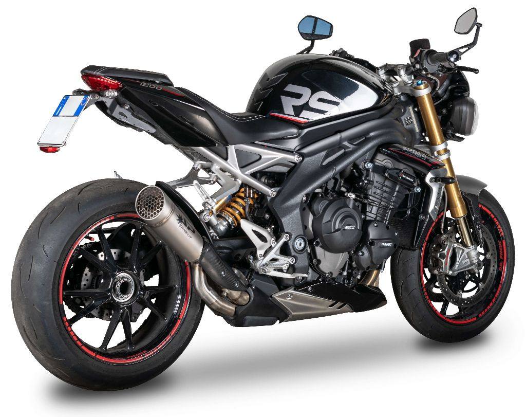 SPARK EXHAUST ѡ ޥե顼 GRID-O åץޥե顼 SPEED TRIPLE 1200 RS RR TRIU...