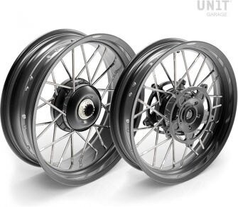 UNIT GARAGE ユニットガレージ Unit Garage Pair of spoked wheels NineT Racer & Pure 24M9 | 1664_tube-type R nineT BMW ホイール ホイール関連 足回り