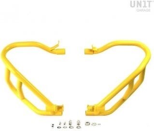 ■詳細説明Article Number：1691YEPair of Heavy Duty Engine protection crash bars nineT (Right+Left)If you want to better protect your boxer， this is the bar youneed.With double side protection tubeit is very protective in theeventof a fall and integrates perfectly with the frame of the RnineT.Made of steel with 25 mm thick 2 mm tube treated withhighresistance powder paints. Most maintenance work can be donewithoutdisassembling the bar. Very beautiful and elegant， theyperfectlydefine the lines of the bike. Everything you need isprovided，including assembly instructions.NB： Compatible with aftermarket or OEM protections and cylinderheadcovers.Compatible with all nineT models built from 2017 onwards(includingEuro 5 models).To offer you the best we are constantly improving our productsindetail. The images may refer to a previous version.■注意点※取扱説明書が付属する場合は、外国語となります。※輸入商材の為、納期が遅れる場合がございます。あらかじめご了承ください。※メーカー都合により商品の仕様変更がある場合がございます。ご了承ください。　※画像はイメージです。■適合車種R nineT Pure&ensp;R nineT PureR nineT Racer&ensp;R nineT RacerR nineT Scrambler&ensp;R nineT ScramblerR nineT Urban G/S&ensp;R nineT Urban G/S