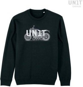 UNIT GARAGE ユニットガレージ Unit Garage Pioneer Carbon black sweatshirt， Size S | U106_s カジ..