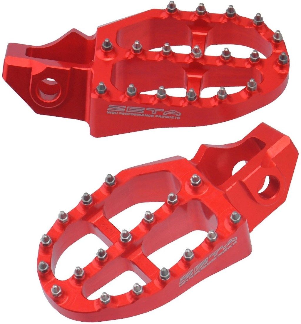 ZETA ジータ アルミニウムフットペグ KTM HUSQVARNA ハスクバーナ GASGAS ガスガス フットペグ ステップ 足回り