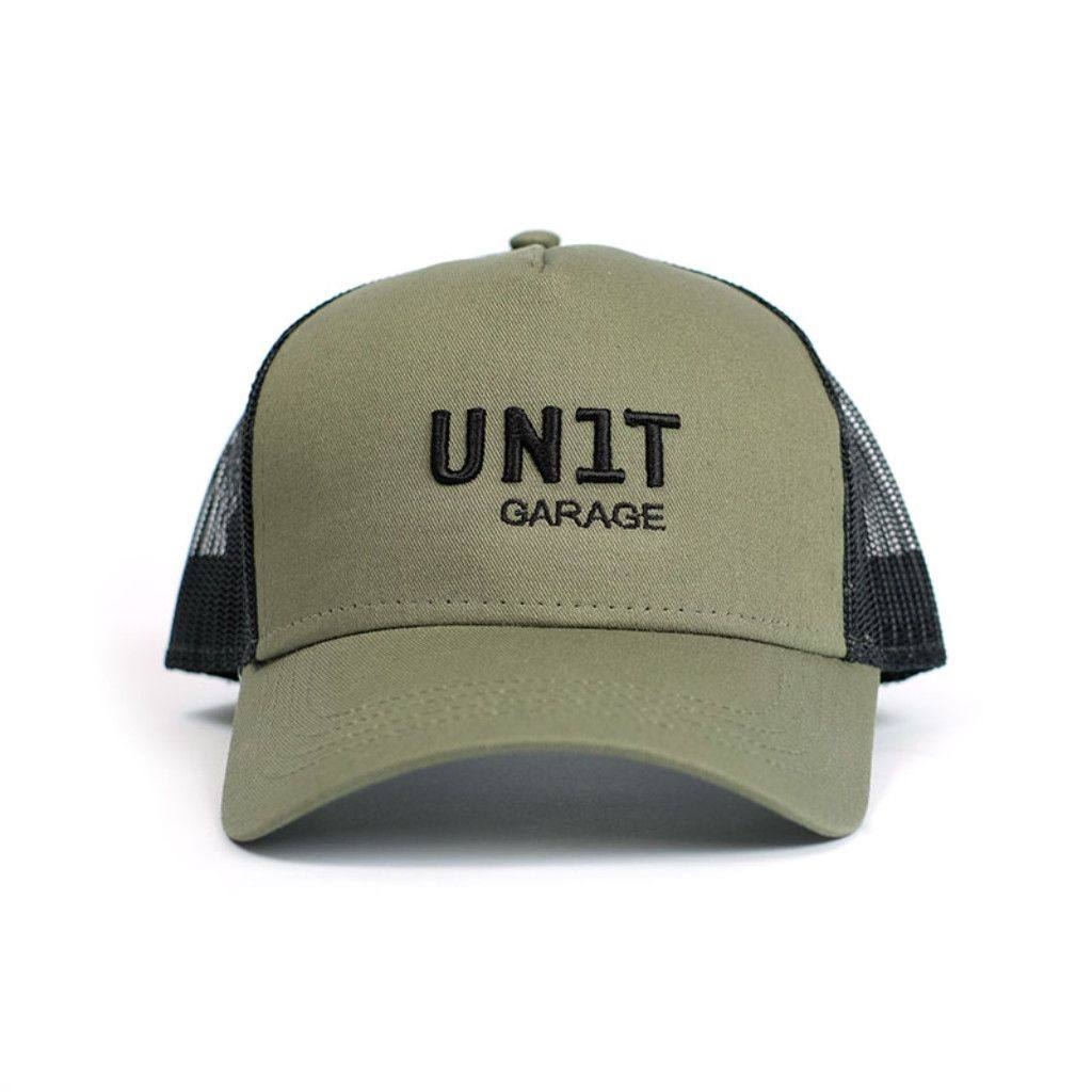 UNIT GARAGE ユニットガレージ トラッカー キャップ グリーン キャップ・帽子 アパ...