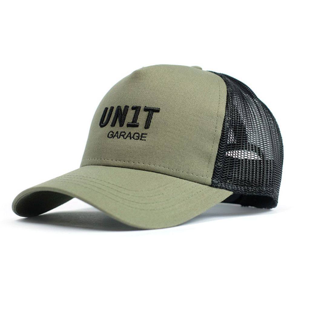 UNIT GARAGE ユニットガレージ トラッカー キャップ グリーン キャップ・帽子 アパ...