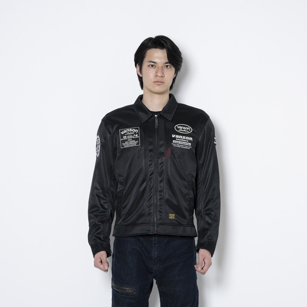 楽天市場】バンソン メッシュ ジャケット vanson（バイクウェア 
