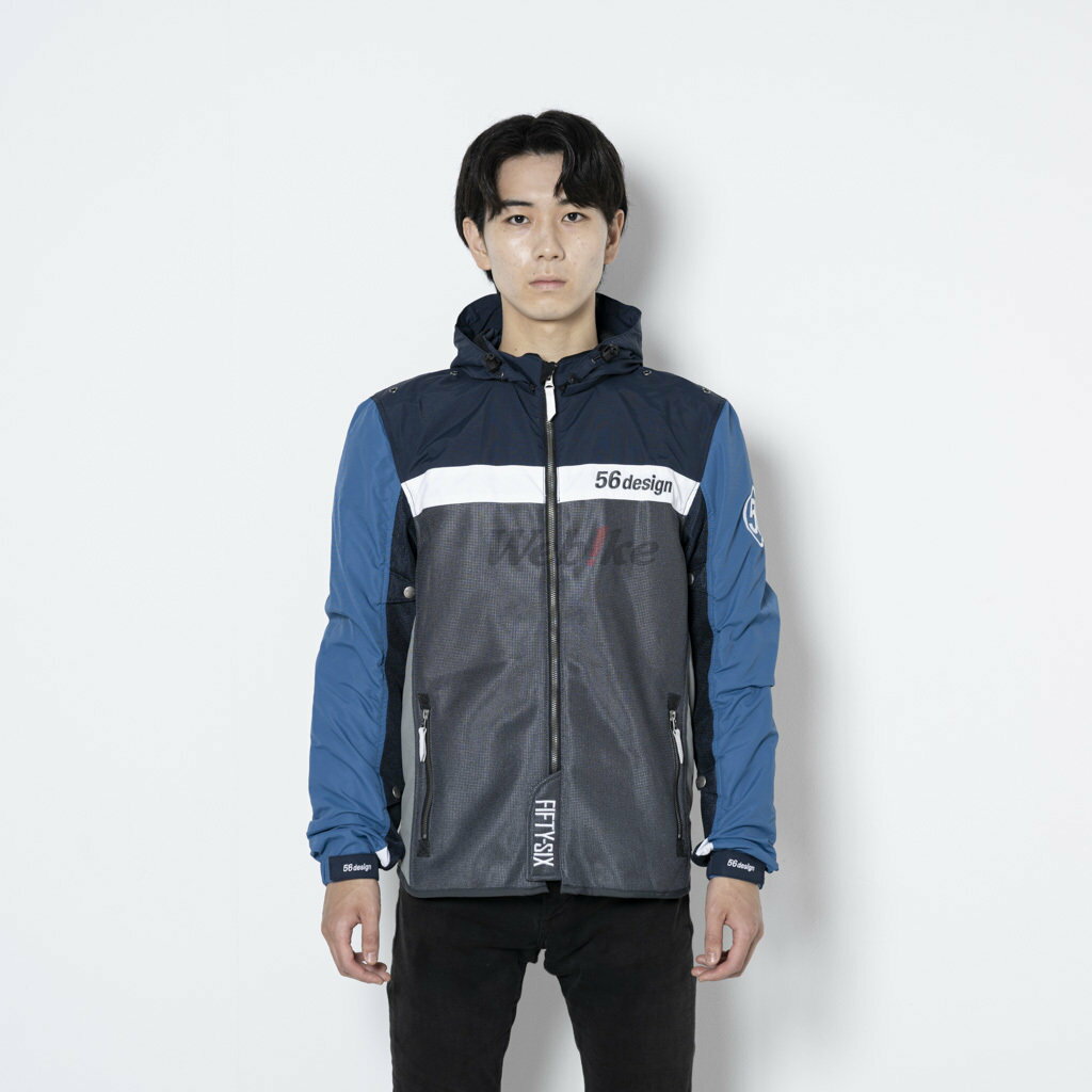 56design 56デザイン HALF MESH PARKA EVO メッシュジャケット ジャケット アパレル