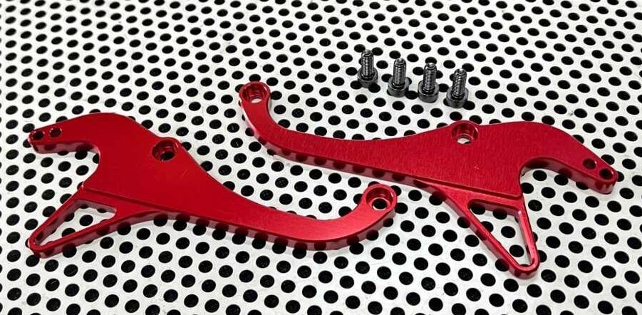 Maintenance Stand - SUPER NOW スーパーナウ カニフック YZF-R1 YZF-R6 YZF-R9 YAMAHA ヤマハ スタンドフック フレーム カラー：赤 / タイプ：スプロケットガード無し