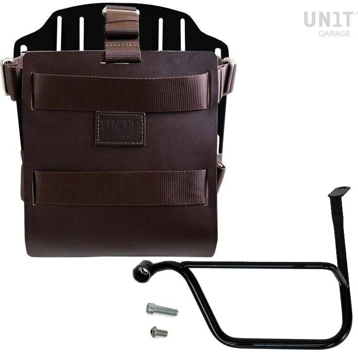 UNIT GARAGE ユニットガレージ Unit Garage Carrying system in aluminum with adjustable leather fro..