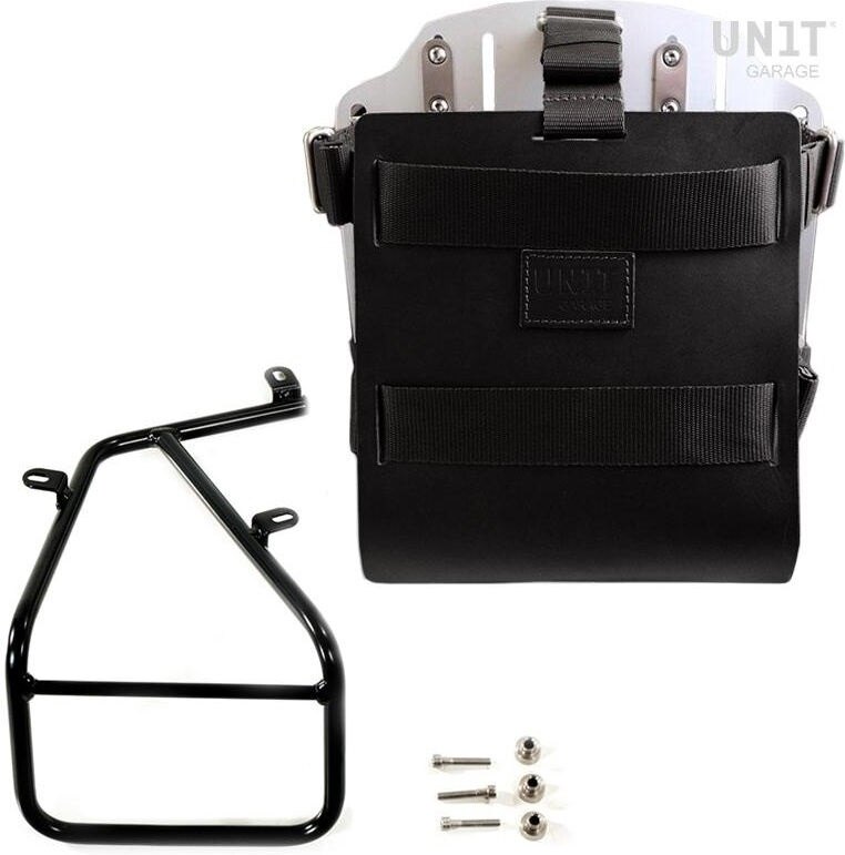 UNIT GARAGE ユニットガレージ Unit Garage Carrying system in aluminum with adjustable leather fro..