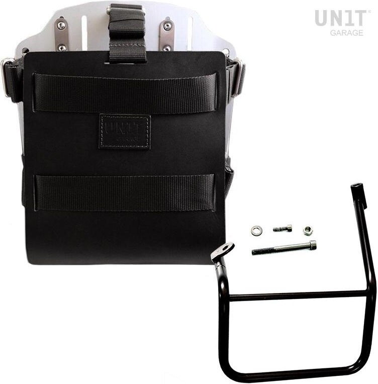■詳細説明Article Number：U085-U000-2253SXCarrying system in aluminum with adjustable leather front，QuickRelease System and Left frame.Carrying system in aluminum complete with adjustable leatherfront.It quickly attaches to our bag holder frames with the quickreleasesystem cod.U000 already included and mounted on the back oftheplate ， which is equipped with a lock for locking on theframeitself. The plate creates a flat mounting surface on the sideofthe bike， this will allow the transport of unattached bags orotherobjects， such as sleeping bags， jackets etc. The front flap，withattention to the smallest details with 3 mm leather finishes，canbe adjusted using the supplied sliders and can be removedveryquickly from the plate.Left Frame made of steel treated with a matt black epoxy.It is mounted on the left side of the bike. Specially designedtointegrate seamlessly with the rest of the bike. Ready to hostourquick release system， beautiful and minimal even when the bagisnot mounted. It comes complete with screws and can bemountedeasily on the bike in the original configuration， with orwithoutpassenger frame. All accessories are compatible with eachotherexcept when specified otherwise. It can be used comfortablywiththe passenger on board.NB： Compatible with： Caballeroheight 25 cm， extendable in height up to 50 cm， width 25cmextendable up to 40 cm. depth 5 cm - 25 cm.10L - 20L1，9kgTo offer you the best we are constantly improving our productsindetail. The images may refer to a previous version.■注意点※取扱説明書が付属する場合は、外国語となります。※輸入商材の為、納期が遅れる場合がございます。あらかじめご了承ください。※メーカー都合により商品の仕様変更がある場合がございます。ご了承ください。　※画像はイメージです。