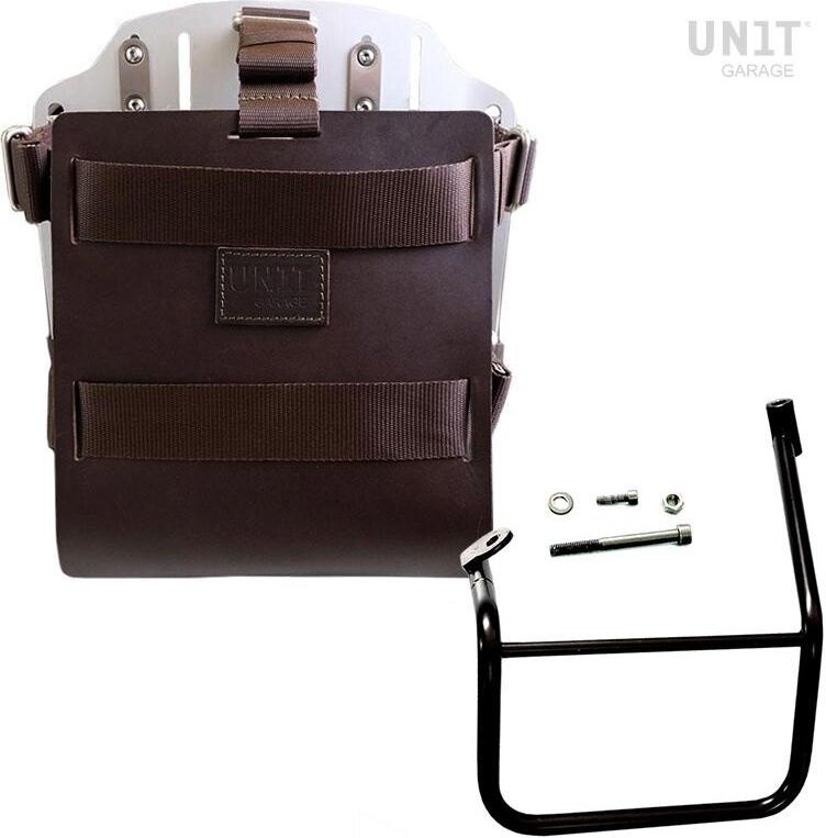■詳細説明Article Number：U085-U000-2253SXCarrying system in aluminum with adjustable leather front，QuickRelease System and Left frame.Carrying system in aluminum complete with adjustable leatherfront.It quickly attaches to our bag holder frames with the quickreleasesystem cod.U000 already included and mounted on the back oftheplate ， which is equipped with a lock for locking on theframeitself. The plate creates a flat mounting surface on the sideofthe bike， this will allow the transport of unattached bags orotherobjects， such as sleeping bags， jackets etc. The front flap，withattention to the smallest details with 3 mm leather finishes，canbe adjusted using the supplied sliders and can be removedveryquickly from the plate.Left Frame made of steel treated with a matt black epoxy.It is mounted on the left side of the bike. Specially designedtointegrate seamlessly with the rest of the bike. Ready to hostourquick release system， beautiful and minimal even when the bagisnot mounted. It comes complete with screws and can bemountedeasily on the bike in the original configuration， with orwithoutpassenger frame. All accessories are compatible with eachotherexcept when specified otherwise. It can be used comfortablywiththe passenger on board.NB： Compatible with： Caballeroheight 25 cm， extendable in height up to 50 cm， width 25cmextendable up to 40 cm. depth 5 cm - 25 cm.10L - 20L1，9kgTo offer you the best we are constantly improving our productsindetail. The images may refer to a previous version.■注意点※取扱説明書が付属する場合は、外国語となります。※輸入商材の為、納期が遅れる場合がございます。あらかじめご了承ください。※メーカー都合により商品の仕様変更がある場合がございます。ご了承ください。　※画像はイメージです。