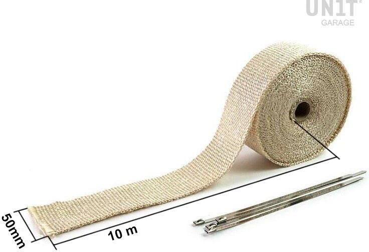 UNIT GARAGE ��˥åȥ��졼�� Unit Garage Exhaust heat wrap�� Beige | U080-Beige �ޥե顼�Х�ơ��� �ޥե顼