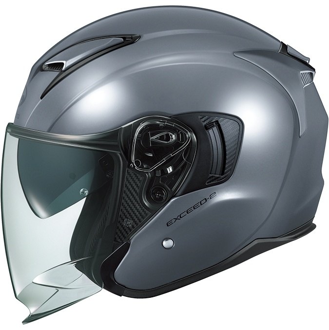 OGK KABUTO オージーケーカブト EXCEED2 [エクシード2 グレー] ヘルメット ジェットヘルメット