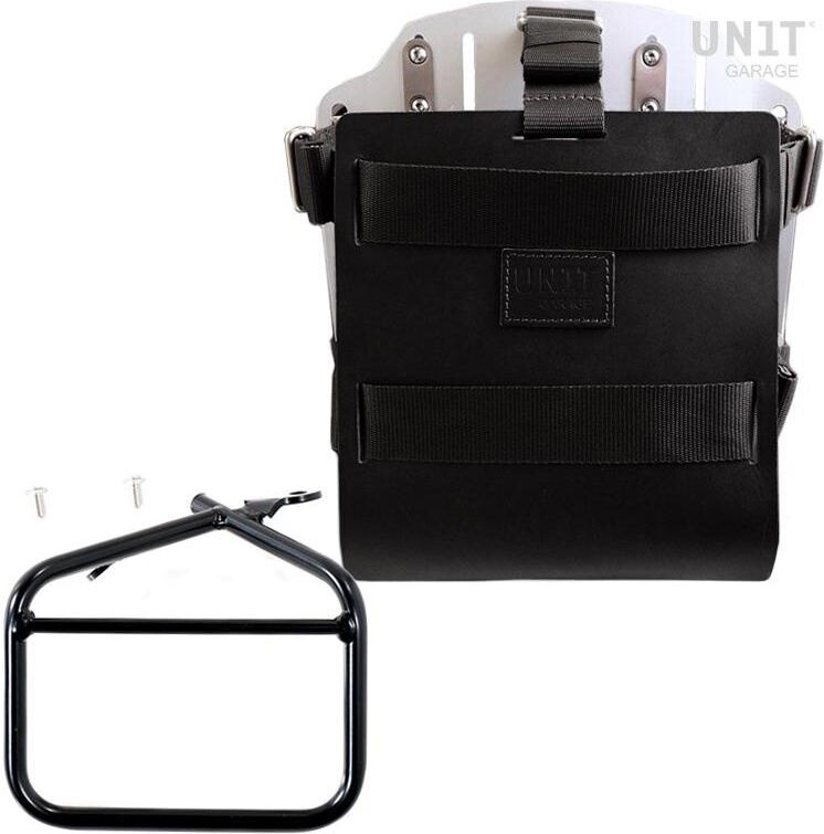 ■詳細説明Article Number：U085-U000-1007Carrying system in aluminum with adjustable leather front，QuickRelease System and frame.Carrying system in aluminum complete with adjustable leatherfront.It quickly attaches to our bag holder frames with the quickreleasesystem cod.U000 already included and mounted on the back oftheplate ， which is equipped with a lock for locking on theframeitself. The plate creates a flat mounting surface on the sideofthe bike， this will allow the transport of unattached bags orotherobjects， such as sleeping bags， jackets etc. The front flap，withattention to the smallest details with 3 mm leather finishes，canbe adjusted using the supplied sliders and can be removedveryquickly from the plate.Universal frame made of steel treated with a matt black epoxypowderfinish.Designed for the Ducati Scrambler it integrates seamlessly withtherest of the bike，screws are included. Ready to host ourquickrelease system， beautiful and minimal even when the bag isnotmounted. It can be used comfortably with the passengeronboard.NB： Compatible with versions： Icon， Classic， Full Throttle，UrbanEnduro， Flat Track， Cafe Racer， Sixty2.height 25 cm， extendable in height up to 50 cm， width 25cmextendable up to 40 cm. depth 5 cm - 25 cm.10L - 20L1，9kgTo offer you the best we are constantly improving our productsindetail. The images may refer to a previous version.■注意点※取扱説明書が付属する場合は、外国語となります。※輸入商材の為、納期が遅れる場合がございます。あらかじめご了承ください。※メーカー都合により商品の仕様変更がある場合がございます。ご了承ください。　※画像はイメージです。