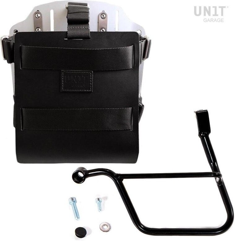 UNIT GARAGE ユニットガレージ Unit Garage Carrying system in aluminum with adjustable leather fro..