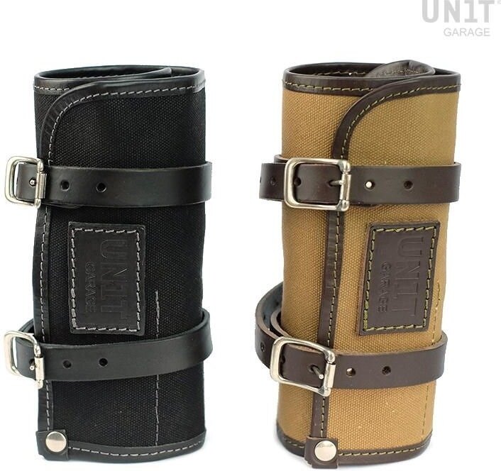 UNIT GARAGE ユニットガレージ Unit Garage Canvas tool bag， Beige/Brown | U004-Beige-Brown ツールバッグ バッグ