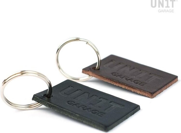 UNIT GARAGE ユニットガレージ Unit Garage Rectangular Unitgarage keyring， Black | U007-Black キーホルダー バイク関連グッズ