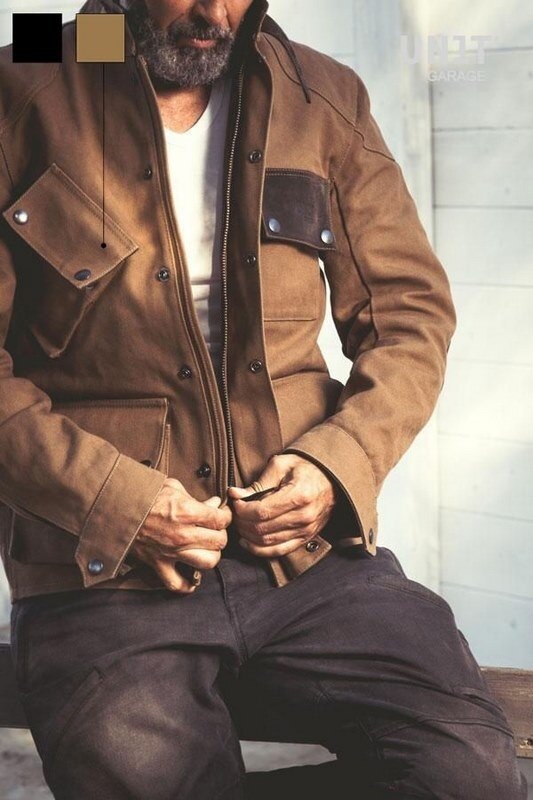 UNIT GARAGE ��˥åȥ��졼�� Unit Garage Agadez jacket�� Beige/Brown | U019-Beige-Brown �����奢�른�㥱�å� ���ѥ��