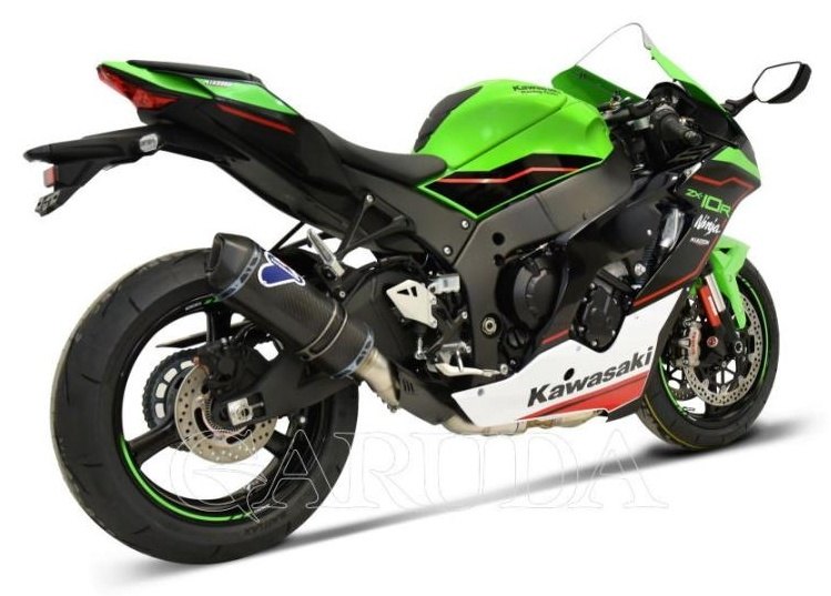 KAWASAKI - TERMIGNONI テルミニョーニ チタンカーボンサイレンサー＋リンクパイプ ZX10R-RR KAWASAKI カワサキ スリップオンマフラー マフラー