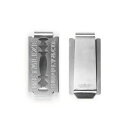 Metalize Productions メタライズプロダクションズ BLADE Stainless Steel Vintage Razor Blade マネー...