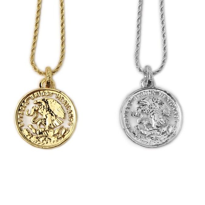 Metalize Productions メタライズプロダクションズ Mexico Coin ネックレス 装飾品・アクセサリー バイ..