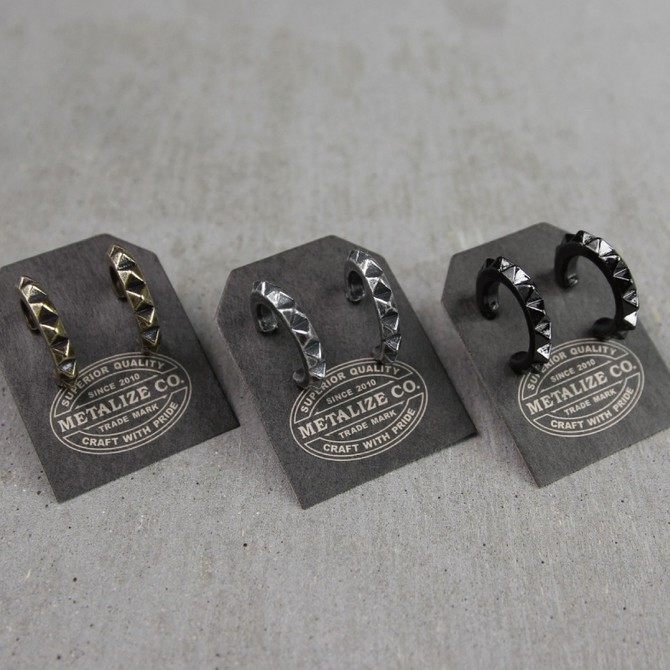 Metalize Productions メタライズプロダクションズ Punk Rivet ピアス 装飾品・アクセサリー バイク関..