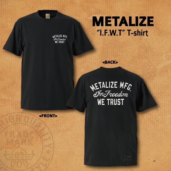 Metalize Productions メタライズプロダクションズ I.F.W.T. Tシャツ アパレル