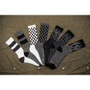 Metalize Productions メタライズプロダクションズ Vintage Mid-Calf 厚手コットンソックス 1足 ソックス・靴下 フットウェア