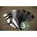Metalize Productions メタライズプロダクションズ Vintage Mid-Calf 厚手コットンソックス 3足セット ソックス・靴下 フット...