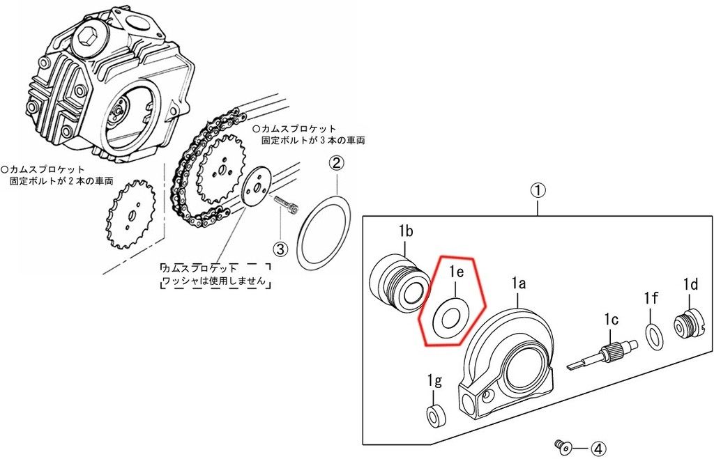 SP武川 SPタケガワ スラストワッシャ 15.3×29.7×0.8 外装