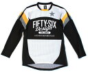 56design 56デザイン ACTIVE DRY JERSEY/STAR オフロードジャージ オフロードバイクウェア アパレル