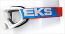 EKS Brand イーケーエスブランド キッズ用ゴーグル【X-GROM】 オフロードゴーグル アパレル フレームカラー:レッド・ホワイト・ブルー