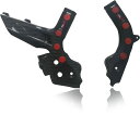 Tekmo Racing テクモレーシング カーボンフレームガード 滑り止めラバー付き 125SX 150EXC TPI 150SX 150XC-W 250EX...