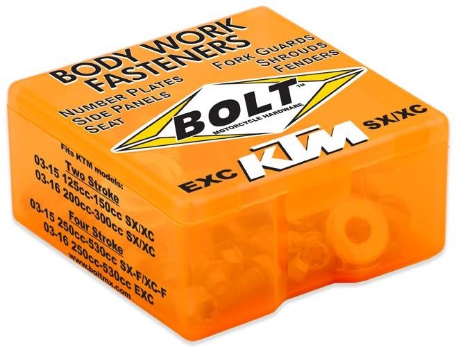 BOLT ボルト FULL PLASTICS FASTENER KIT 125 SXF 500 125-500 EXCF KTM 汎用ボルト・ネジ