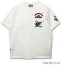 Honda Official Licensed Product ホンダオフィシャルプロダクト Honda×Pandiesta CB400Four TRICK RIDE S/S Tee Tシャツ CB400FOUR空冷 HONDA ホンダ アパレル