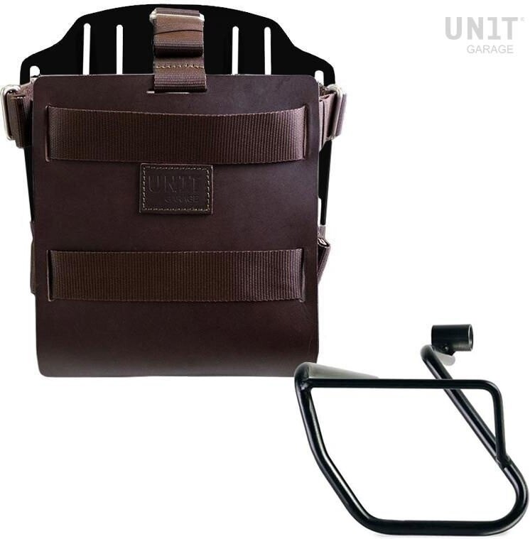 UNIT GARAGE ユニットガレージ Unit Garage Carrying system in aluminum with adjustable leather fro..