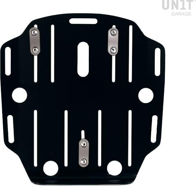 UNIT GARAGE ユニットガレージ Unit Garage Carrying system in aluminum， Black | U088+2xA9-Black バッグ・ボックス取り付けステー 車体用バッグ・ケース