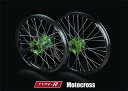 TGR TECHNIX GEAR TGRテクニクスギア TYPE-R Motocross(モトクロス)用ホイール(前後セット) KLX250 D-TRACKER KLX250S KLX300 KAWASAKI カワサキ ホイール ホイール関連 足回り ハブカラー:ブルー / ブラックスポーク:なし / 強リムオプション:なし(2)