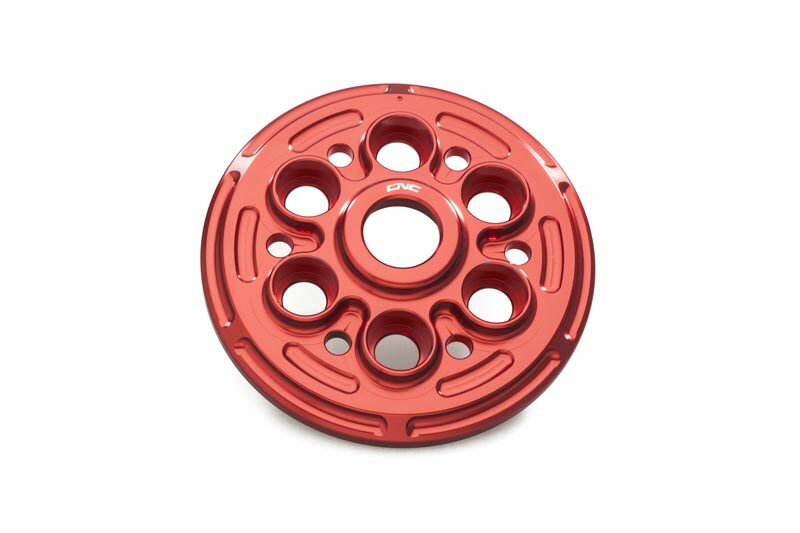 CNC Racing シーエヌシーレーシング クラッチプレッシャープレート DUCATI ドゥカティ bimota ビモータ 駆動系 カラー：レッド