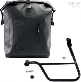 UNIT GARAGE ユニットガレージ Unit Garage Khali side pannier in TPU + Left Subframe Triumph T100 Bonneville (2017 until now) | UG001+1011SX BONNEVILLE TRIUMPH トライアンフ サイドバッグ 車体用バッグ・ケース