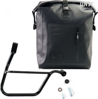 UNIT GARAGE ユニットガレージ Unit Garage Khali side pannier in TPU + Right Subframe Triumph Street 900 (2017 until now) | UG001+1013DX STREET CUP TRIUMPH トライアンフ サイドバッグ 車体用バッグ・ケース