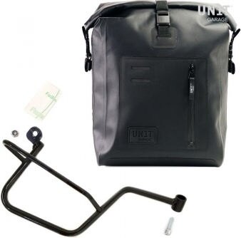 UNIT GARAGE ユニットガレージ Unit Garage Khali side pannier in TPU + Right Subframe Guzzi V7 | UG001+2213DX サイドバッグ 車体用バッグ・ケース
