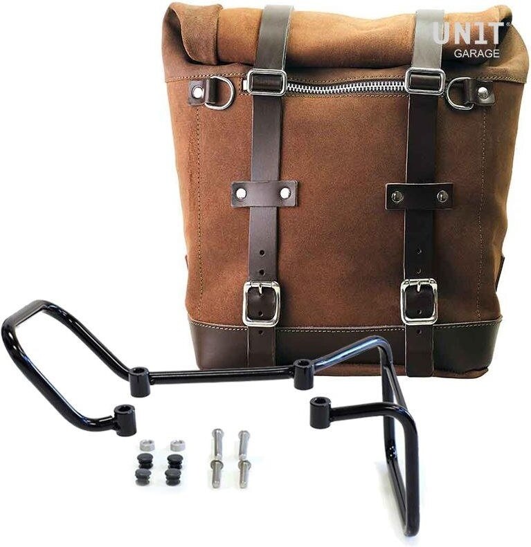 UNIT GARAGE ��˥åȥ��졼�� Unit Garage Waxed suede side pannier Scram 22L-30L + Subfra...