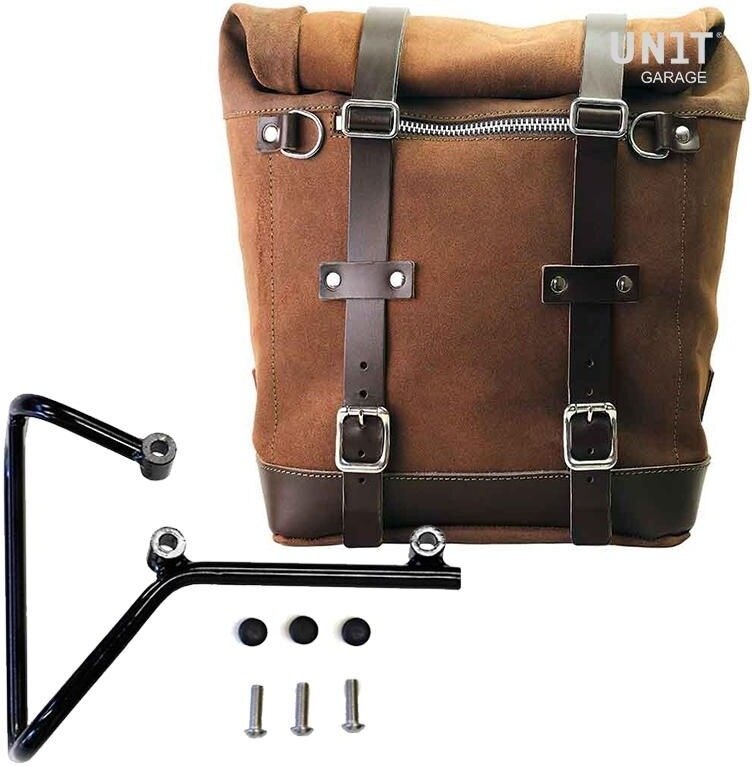 UNIT GARAGE ��˥åȥ��졼�� Unit Garage Waxed suede side pannier Scram 22L-30L + Subfra...