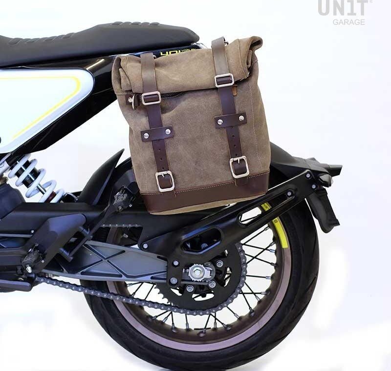 UNIT GARAGE ユニットガレージ Unit Garage Waxed suede side pannier Scram 22L-3...